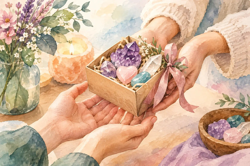 How to Gift Crystals Meaningfully, With Heart