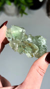 Glassy Apple Green Fluorite with Beveled Edges from Xianghuapu Mine