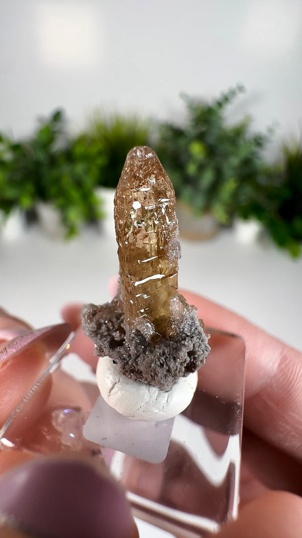 Etched Topaz from Thomas Range, Juab County, Utah, USA