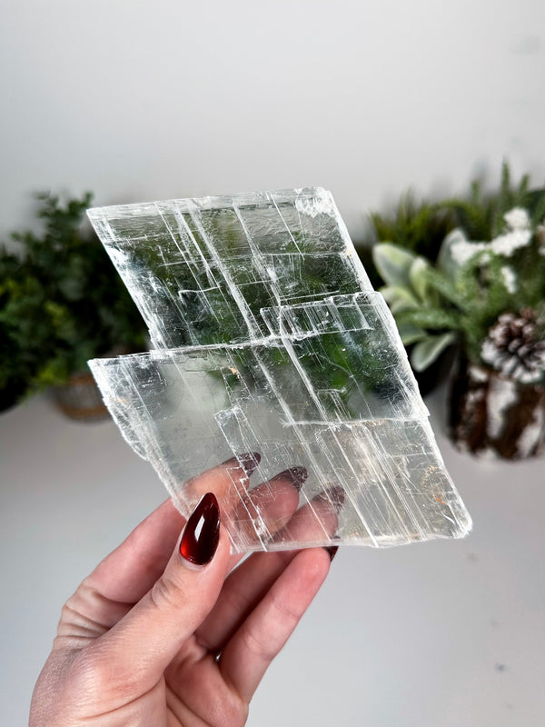 Water Clear Selenite From Utah