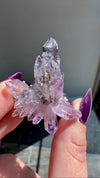 Amethyst "Flowers" with Sceptres, Reverse Sceptres & Calcite Associations on Matrix from "La Troje" Mine in Veracruz, Mexico (New Find!)
