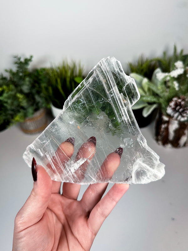 Water Clear Selenite From Utah