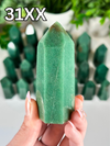 Green Aventurine Towers from Brazil • Choose Your Own! High Quality Polished Green Aventurine Towers from Brazil