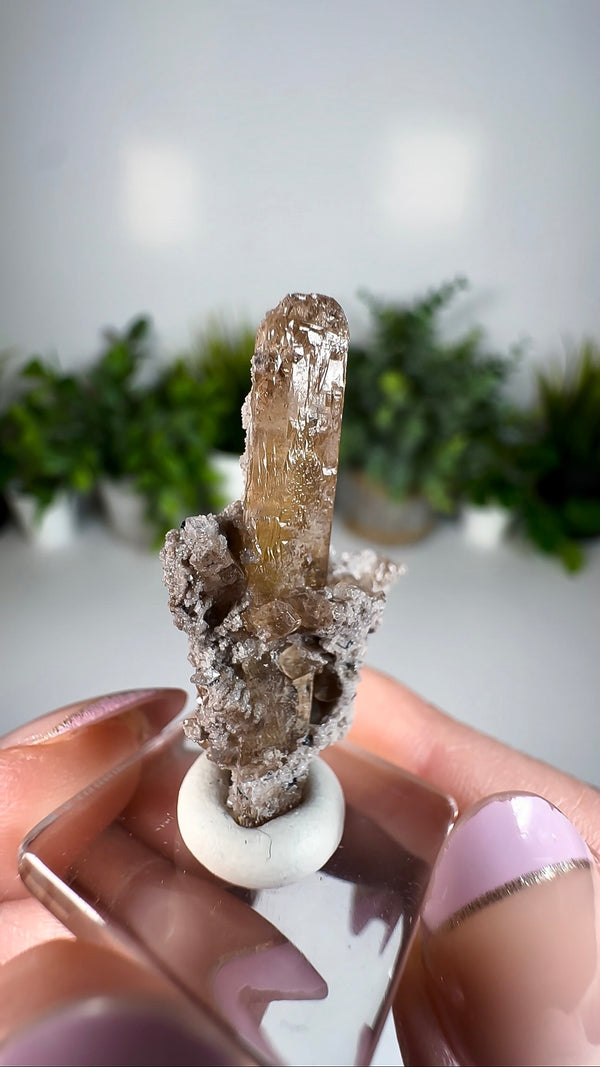 Etched Topaz from Thomas Range, Juab County, Utah, USA