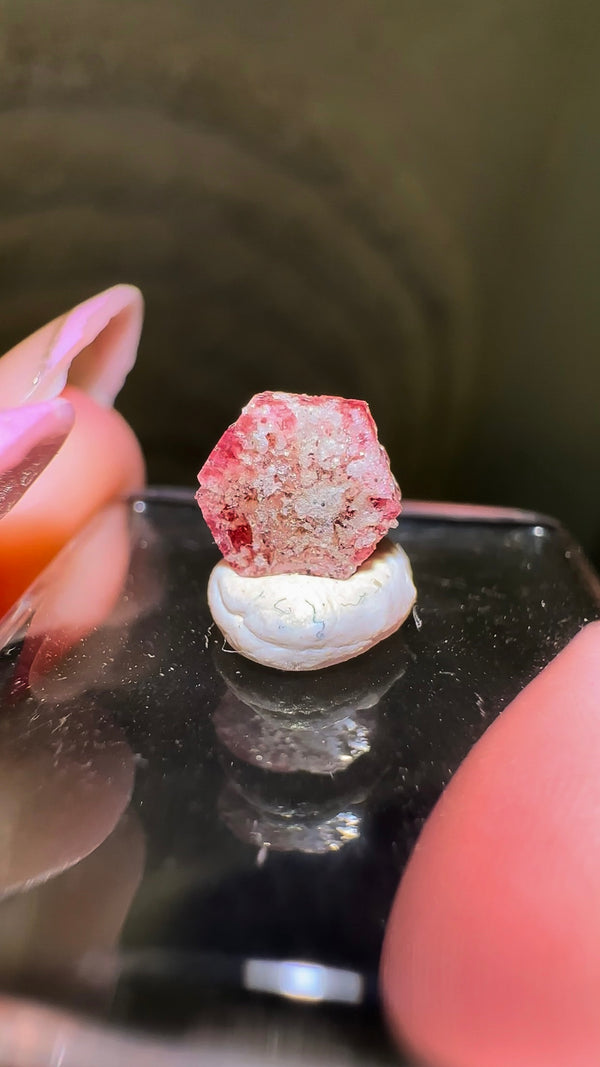 Scarlet Emerald (Red Beryl/Bixbite) from Thomas Range, Utah