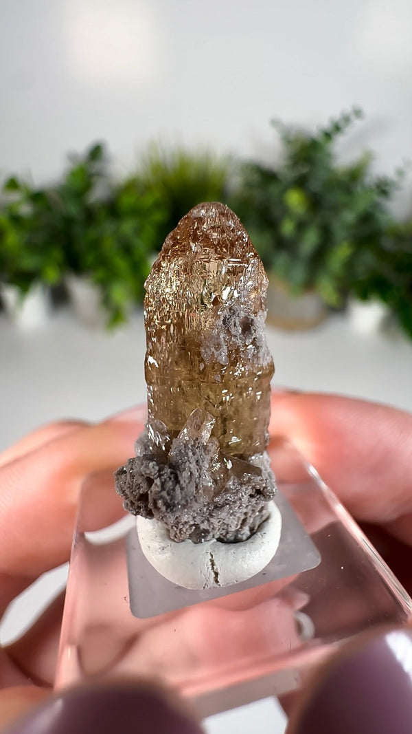 Etched Topaz from Thomas Range, Juab County, Utah, USA