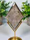 Smokey Quartz Diamond with Stand