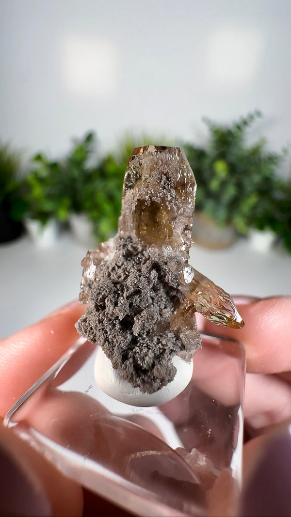 Etched Topaz from Thomas Range, Juab County, Utah, USA