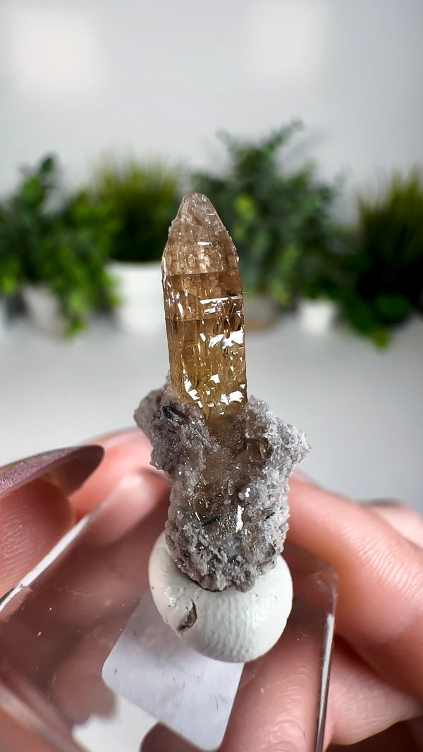 Etched Topaz from Thomas Range, Juab County, Utah, USA