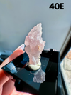Crystallized Rose Quartz Perky Box Specimens from Taquaral, Itinga, Minas Gerais, Brazil • Choose Your Own!