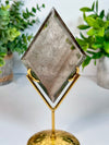 Smokey Quartz Diamond with Stand