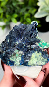 Azurite with Malachite from Tsumeb Mine, Tsumeb, Oshikoto Region, Namibia
