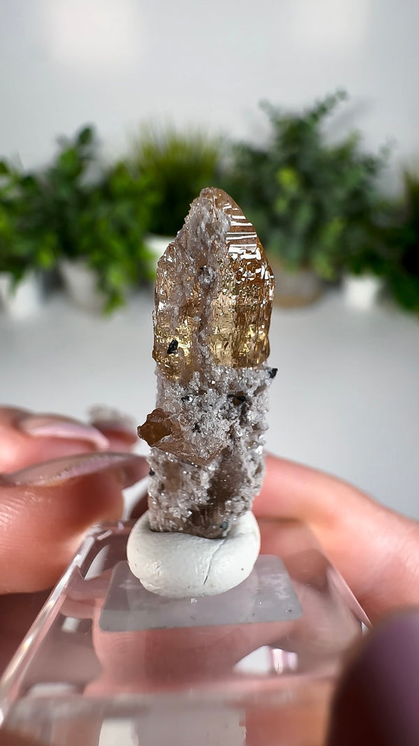 Etched Topaz from Thomas Range, Juab County, Utah, USA