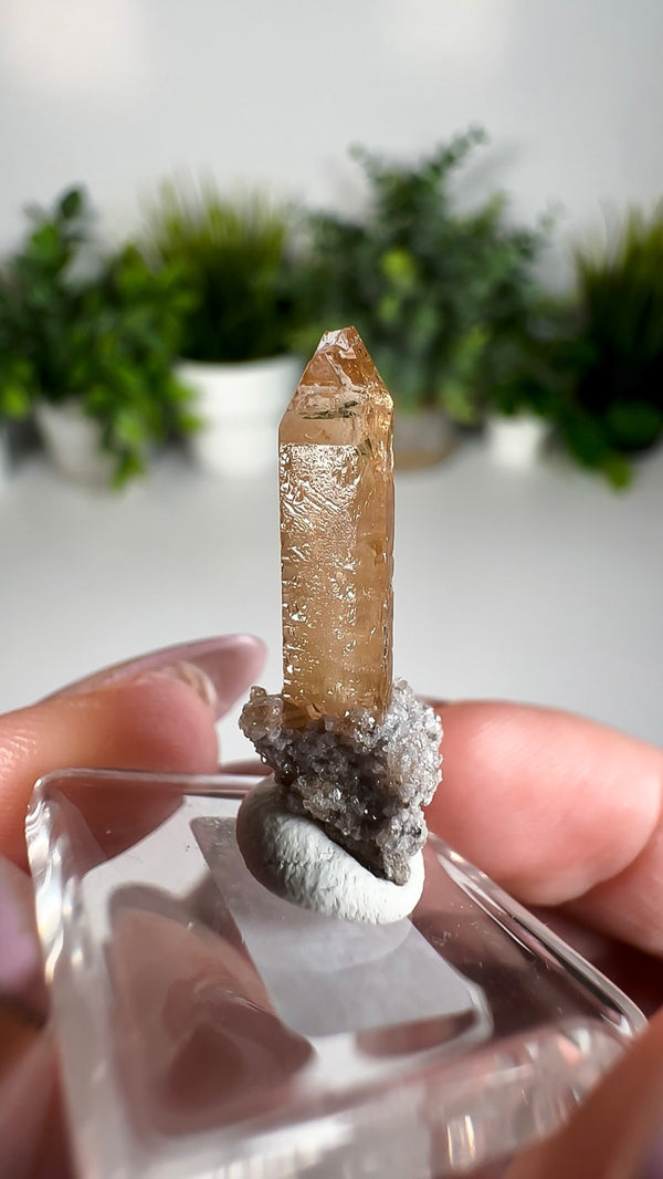 Etched Topaz from Thomas Range, Juab County, Utah, USA