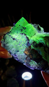 Octahedral Green, Purple & Blue Fluorite With Second Generation Purple Cubic Fluorite Crystallization and Pyrite Associations from Huaiyu Mountain, Shangrao City, Jiangxi Province, China