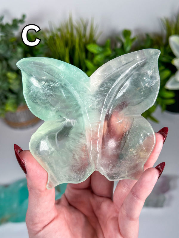 Fluorite Butterfly Bowls / Jewelry Dishes • Choose Your Own!