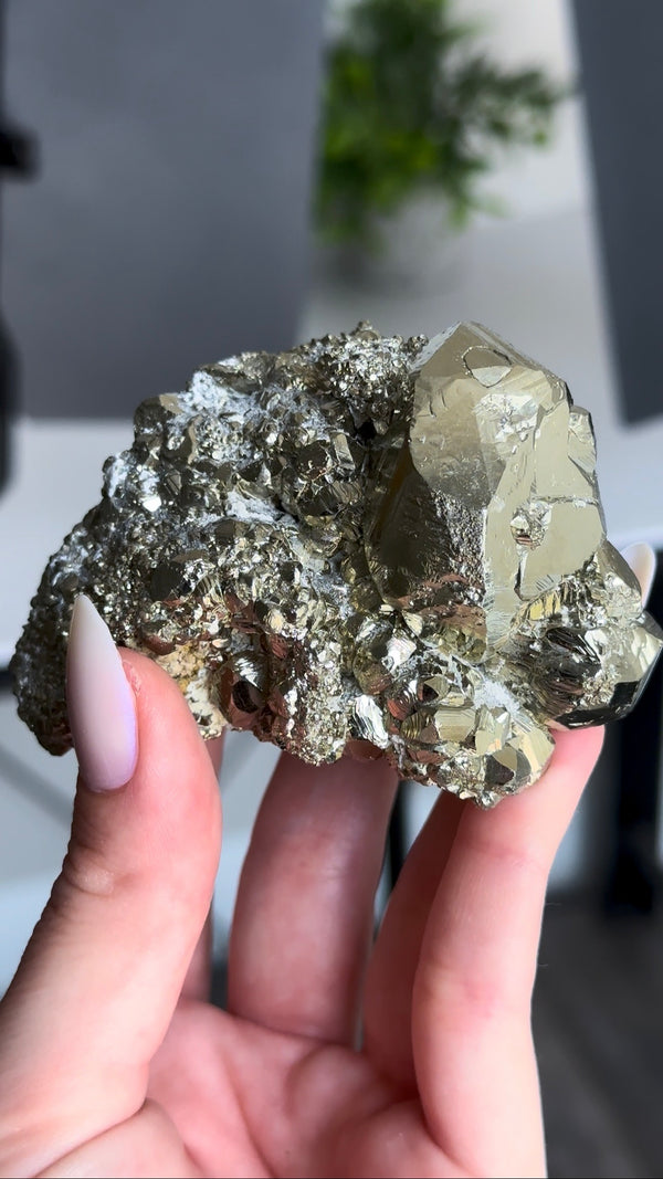 Pyrite from Huanzala Mine, Peru