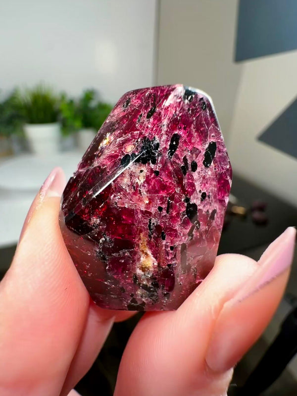 Rhodolite Garnet Freeform from India