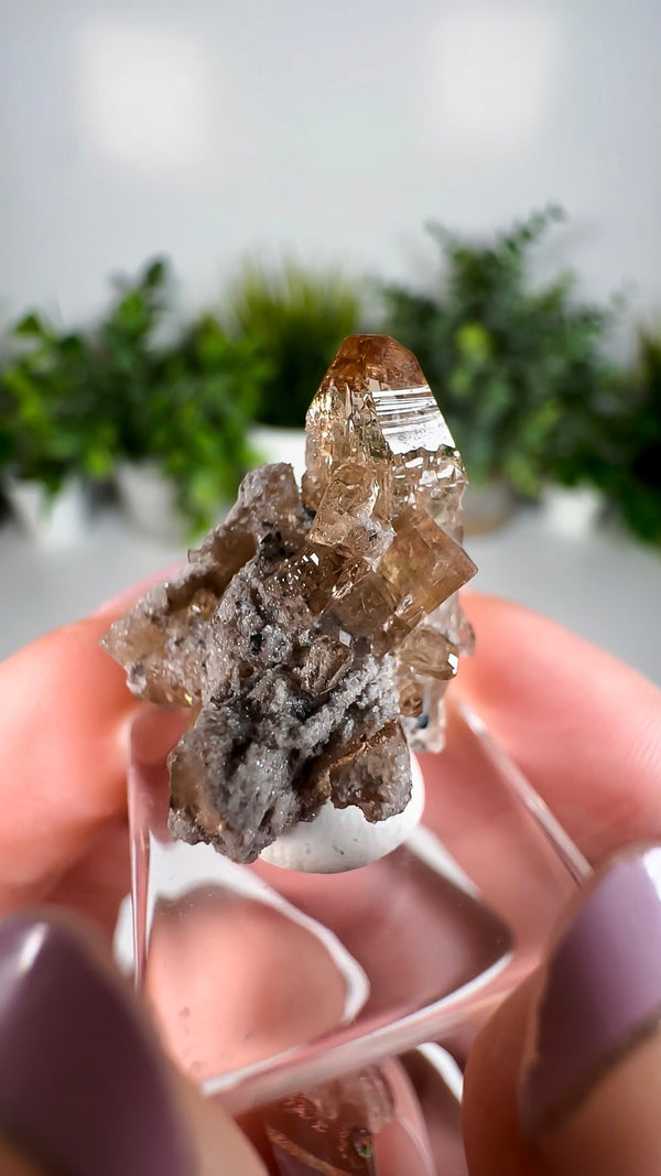 Etched Topaz from Thomas Range, Juab County, Utah, USA