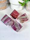 Rainbow Fluorite Corner Cut Cubes • Choose Your Own!