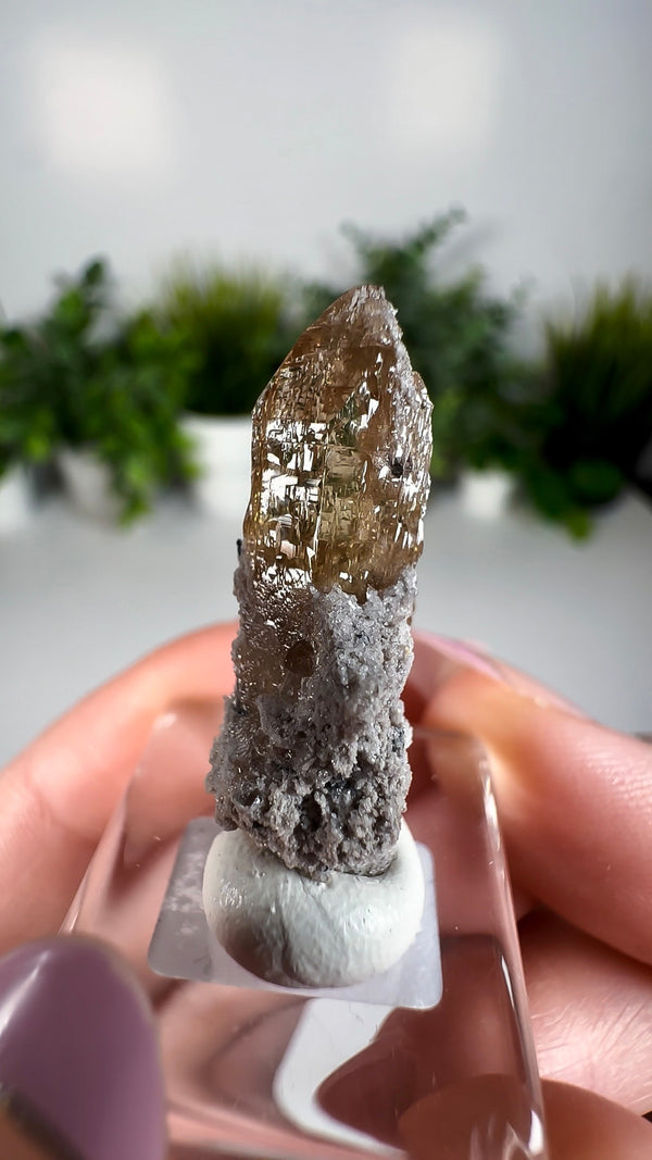 Etched Topaz from Thomas Range, Juab County, Utah, USA