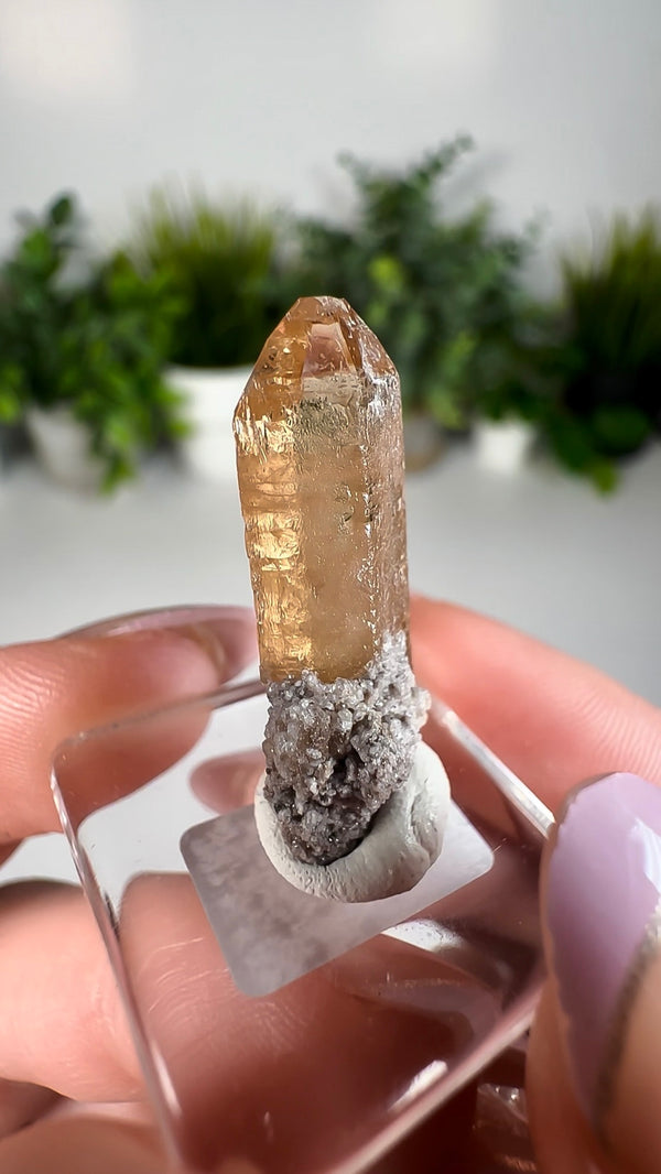 Etched Topaz from Thomas Range, Juab County, Utah, USA