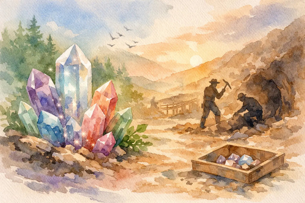 Can Crystals Be Ethically Mined?