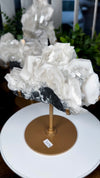 Sandwich Calcite Specimen with Custom Display Base from Fujian, China • UV Reactive!