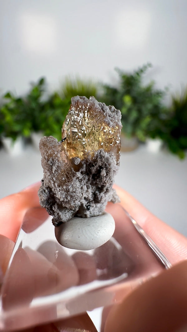 Etched Topaz from Thomas Range, Juab County, Utah, USA
