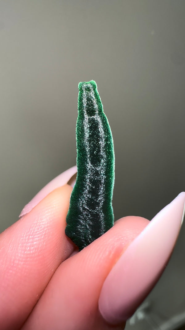 Malachite Stalactite from Shilu Mine, Yangchun County, Yangjiang, Guangdong, China