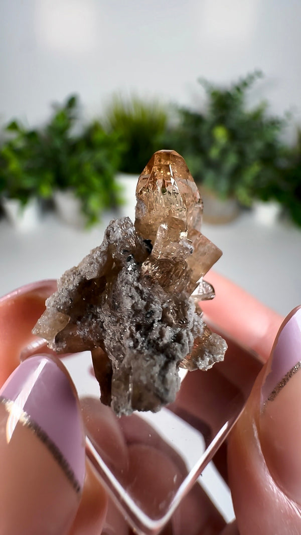 Etched Topaz from Thomas Range, Juab County, Utah, USA