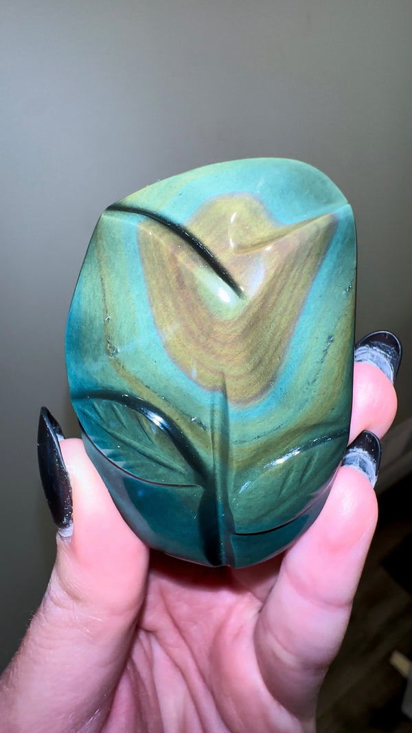 Rainbow Obsidian Freeform from Jalisco, Mexico