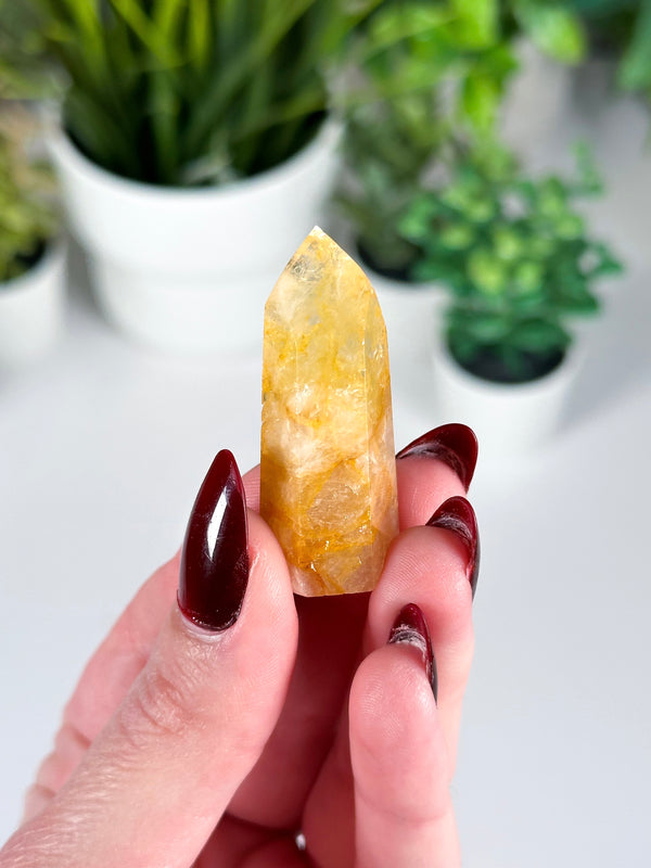 Golden Healer Mini Towers From Brazil (Intuitive Select)