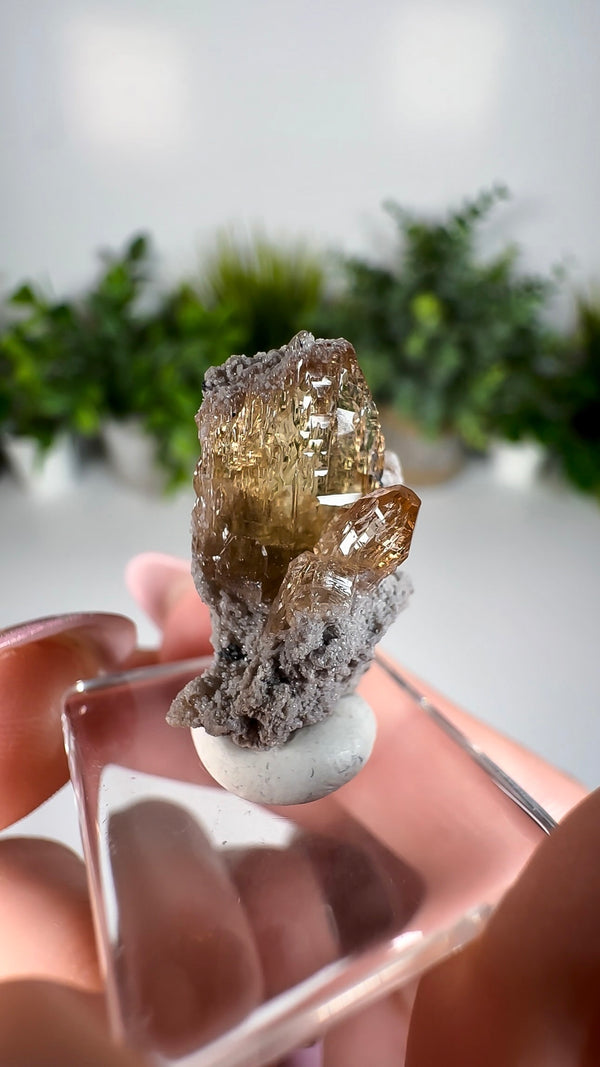 Etched Topaz from Thomas Range, Juab County, Utah, USA