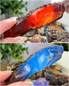Raw Sumatran Blue Amber from Indonesia • ONE Intuitively Selected UV Reactive Indonesian Amber Raw Chunk Specimen