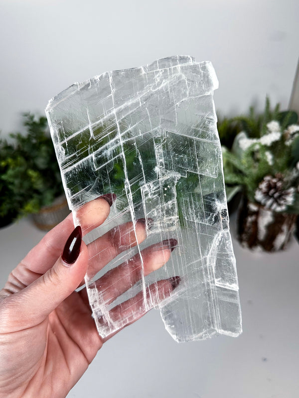 Water Clear Selenite From Utah