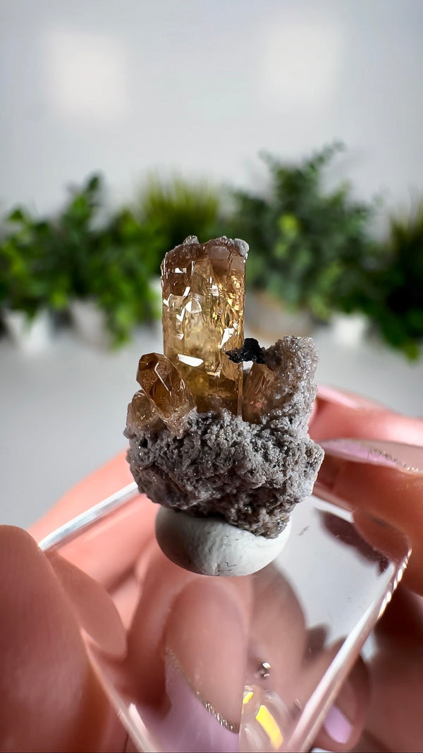Etched Topaz from Thomas Range, Juab County, Utah, USA