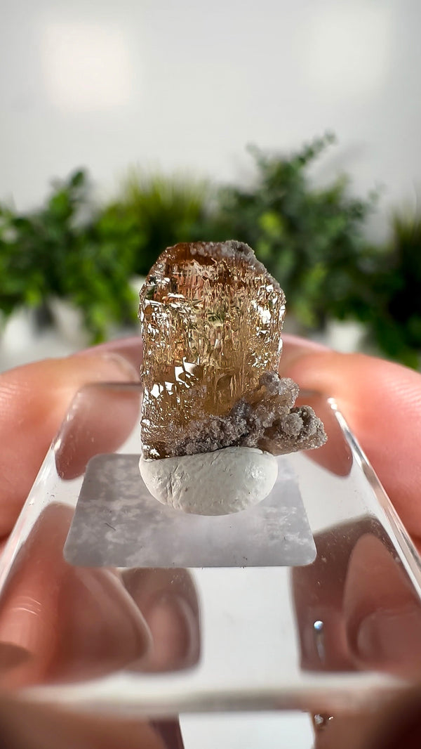 Etched Topaz from Thomas Range, Juab County, Utah, USA