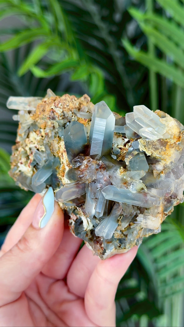 Blue Tara Quartz Specimen from Itacambira, Brazil