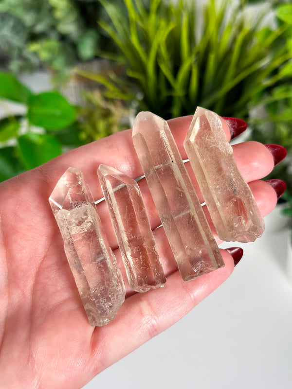 Raw Smokey Quartz Points From Brazil (Choose Your Size)