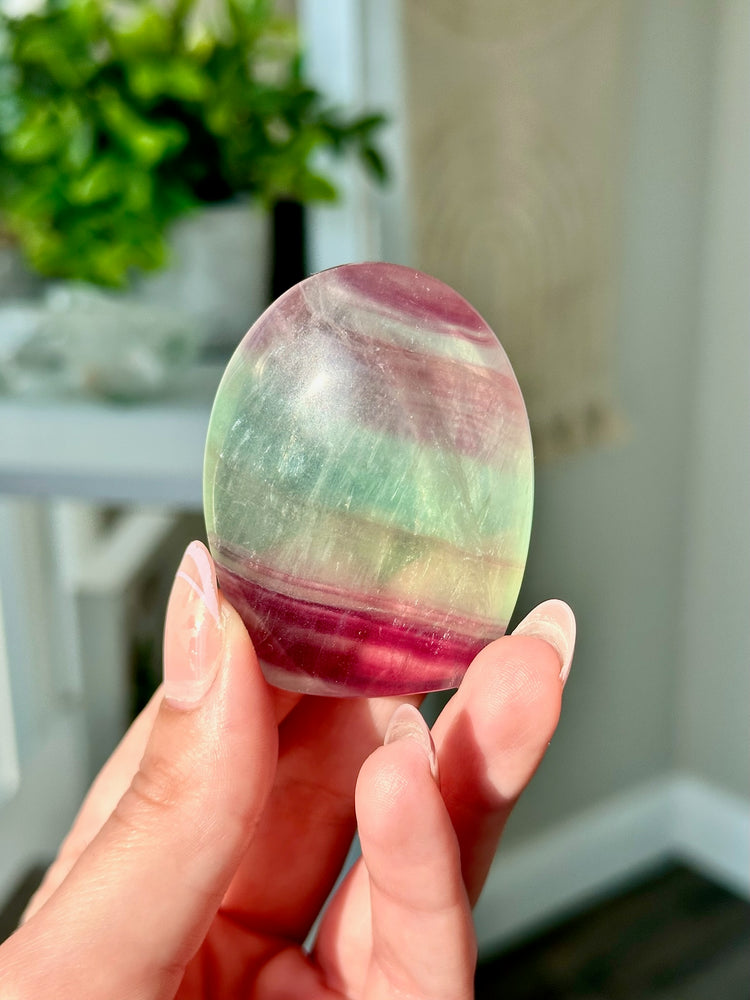 Rainbow Fluorite Free Form #7