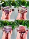 Rainbow Fluorite Corner Cut Cubes • Choose Your Own!