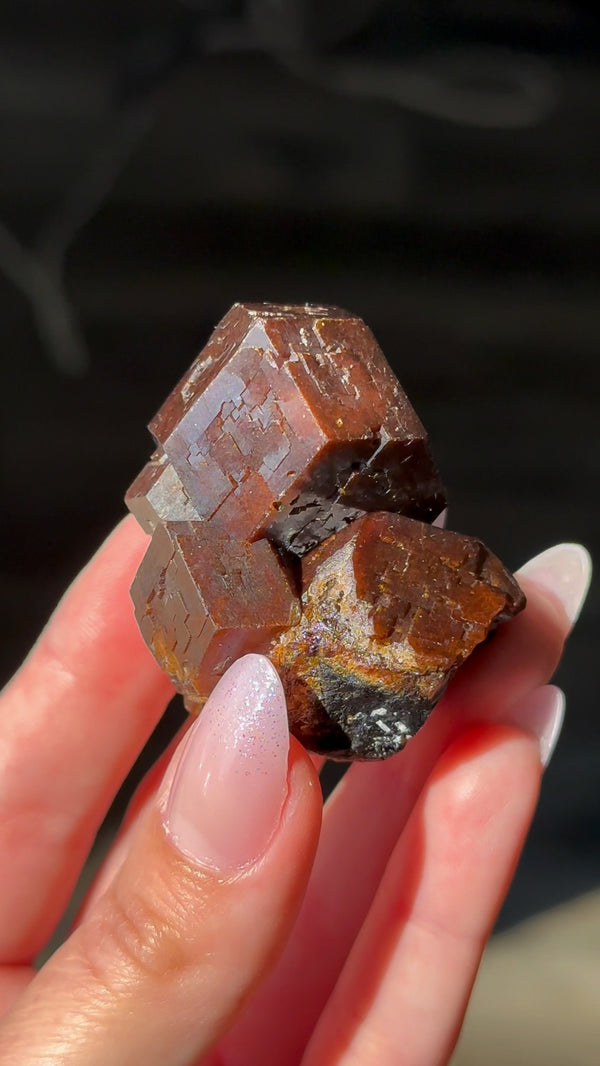 Andradite / Grossular Garnet Specimen from Daikon, Kayes Region, Mali