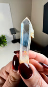 Water Clear Colombian Lemurian Quartz with "Blue Mist" / "Blue Smoke" (aka Blue Needles) & Mini Manifestation / Penetrator Quartz Crystals!