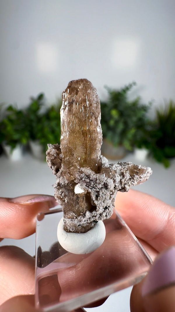 Etched Topaz from Thomas Range, Juab County, Utah, USA