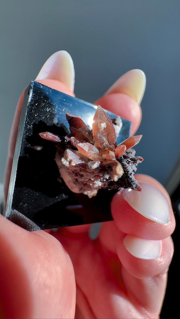 Red Topaz Specimen from Tepetate, Villa de Arriaga Municipality, San Luis Potosí, Mexico