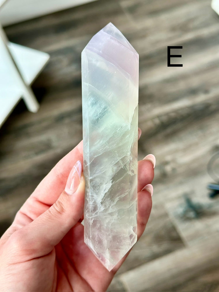 UV Reactive Lavender Yttrium Fluorite DT From Brazil (Select One)