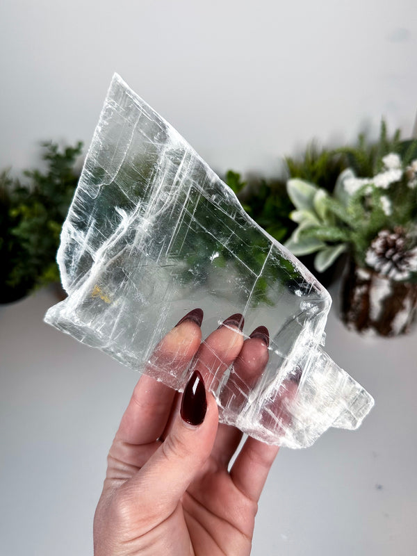 Water Clear Selenite From Utah