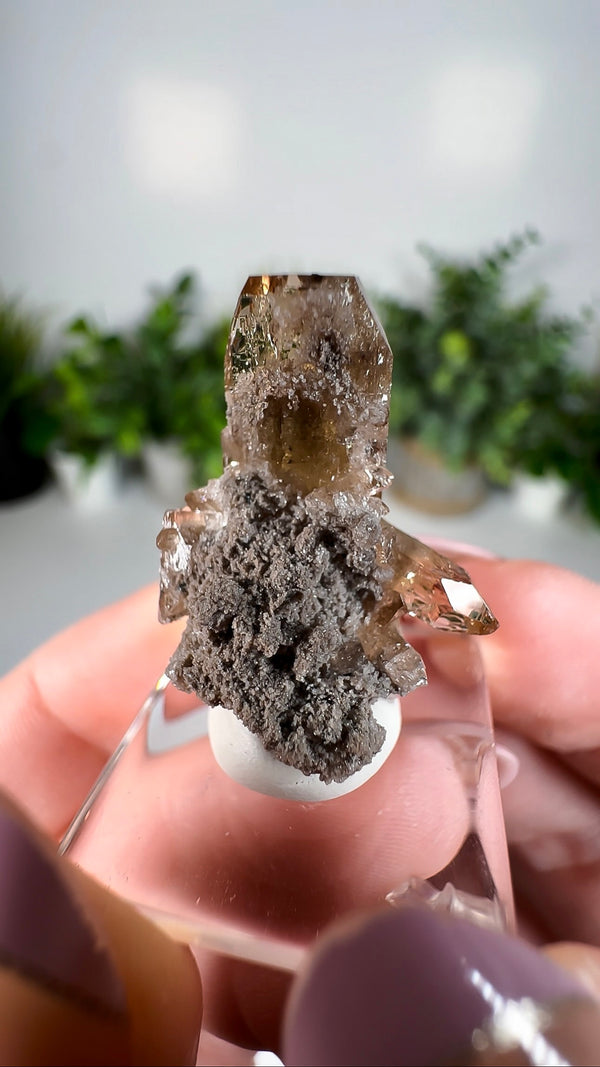 Etched Topaz from Thomas Range, Juab County, Utah, USA