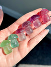 Fluorite Crystal Mushroom Carvings • Choose Your Color!